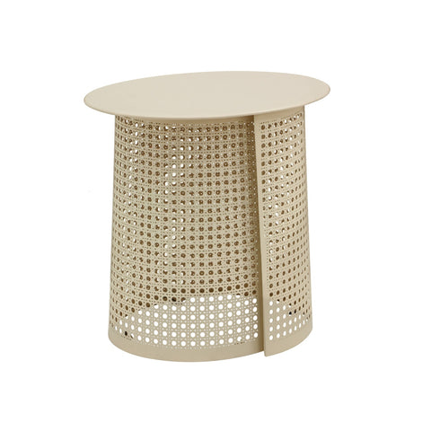 Pesky Eggnog Cream Side Table Model: TOV-OC18448