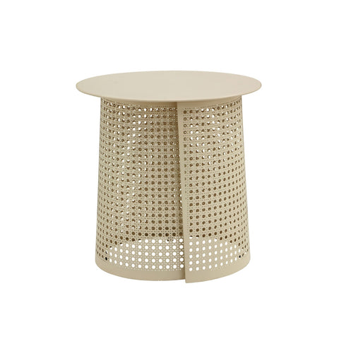 Pesky Eggnog Cream Side Table Model: TOV-OC18448