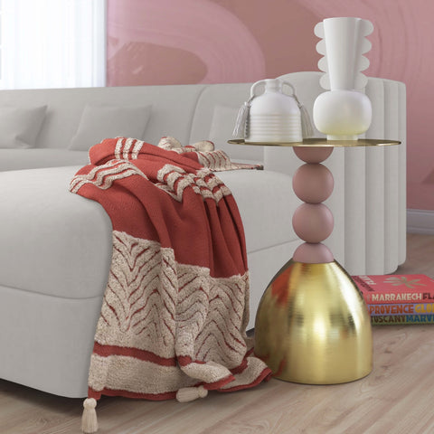 Daleyza Gold Side Table Model: TOV-OC18450