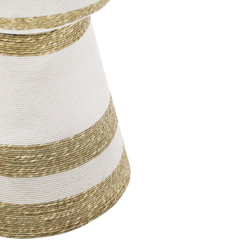 Wren Striped Side Table Model: TOV-OC18472