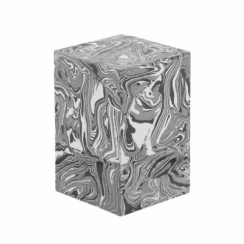 Camryn Swirled Resin Side Table Model: TOV-OC18475