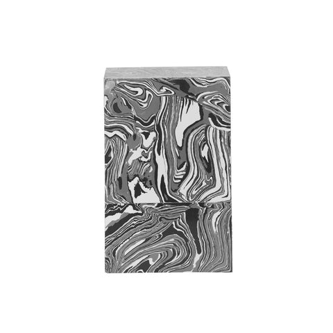 Camryn Swirled Resin Side Table Model: TOV-OC18475