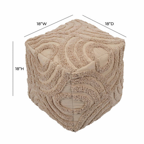 Miranda Knitted Pouf Model: TOV-OC18534