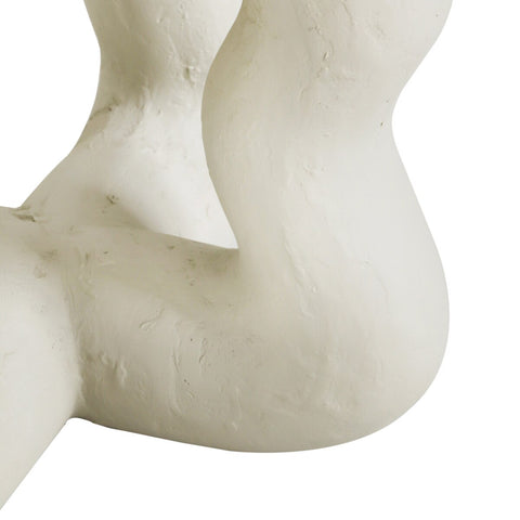 Maddie Cream Textured Side Table Model: TOV-OC18623