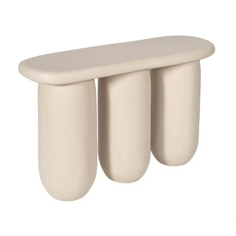 Rahul Cream Console Table Model: TOV-OC18656