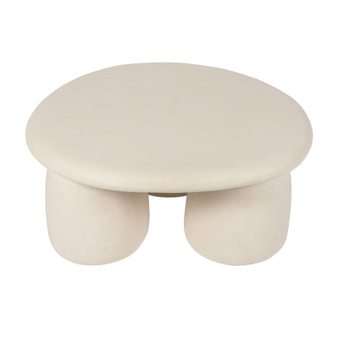 Rahul Off-White Round Coffee Table Model: TOV-OC18720