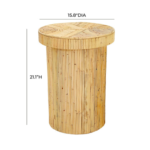 Acadia Rattan Side Table Model: TOV-OC21008