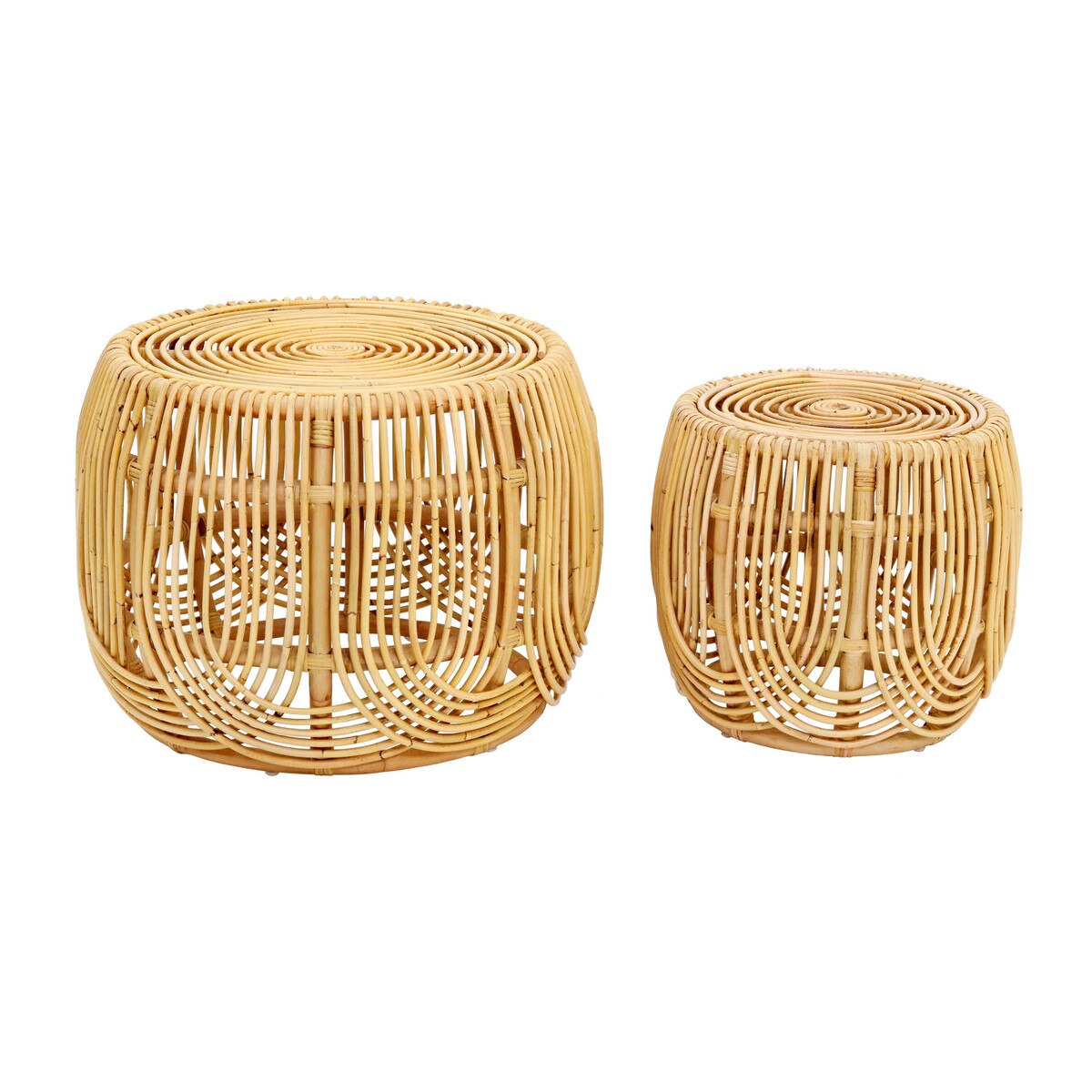 Azrina Rattan Nesting Tables Model: TOV-OC21009
