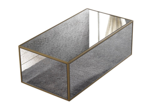 Lana Mirrored Coffee Table By Inspire Me! Home Decor Model: TOV-OC3729