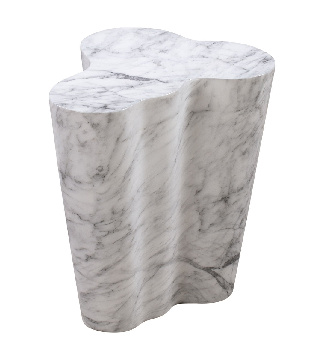 Slab Marble Tall Side Table Model: TOV-OC44038