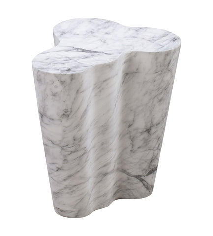 Slab Marble Tall Side Table Model: TOV-OC44038
