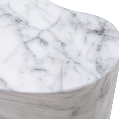 Slab Marble Tall Side Table Model: TOV-OC44038