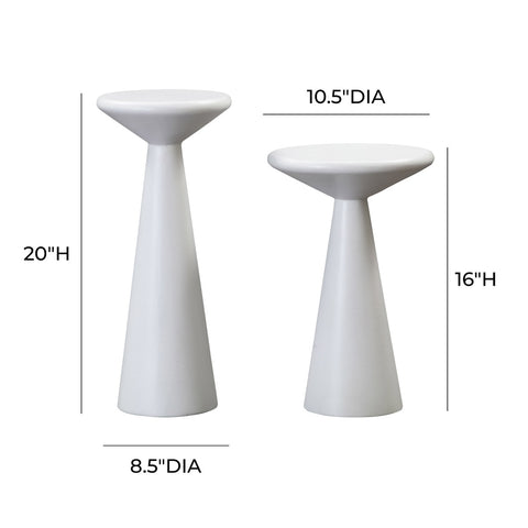 Gianna Concrete Accent Tables - Set of 2 Model: TOV-OC44116