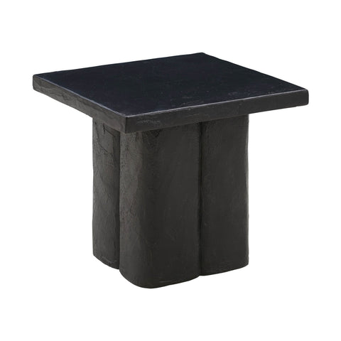 Kayla Black Concrete Side Table Model: TOV-OC44164