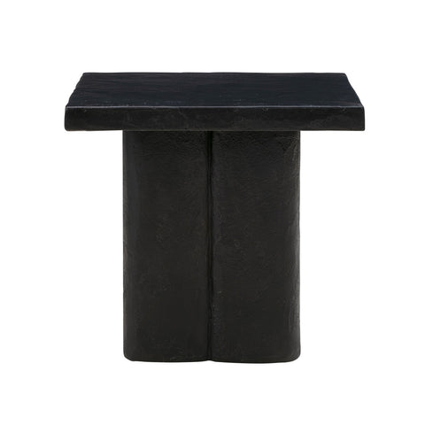 Kayla Black Concrete Side Table Model: TOV-OC44164