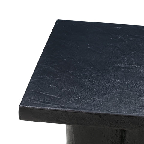 Kayla Black Concrete Side Table Model: TOV-OC44164