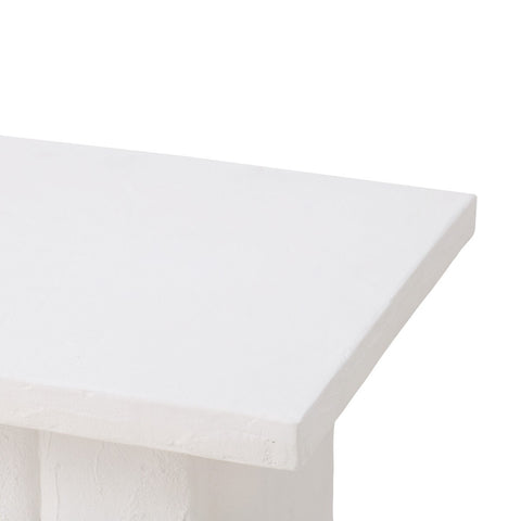 Kayla White Concrete Side Table Model: TOV-OC44165