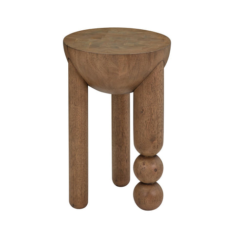 Morse Cognac Wooden Accent Table Model: TOV-OC54198