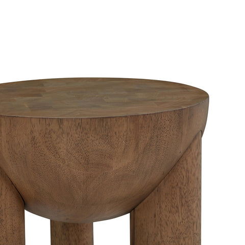 Morse Cognac Wooden Accent Table Model: TOV-OC54198