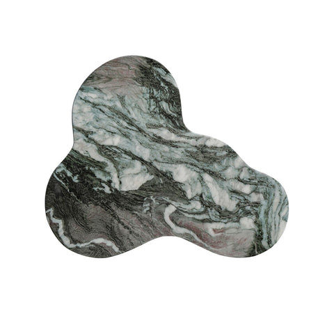 Slab Grey/Blush Faux Marble Short Side Table Model: TOV-OC54213