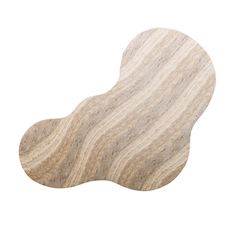 Slab Faux Travertine Coffee Table Model: TOV-OC54217