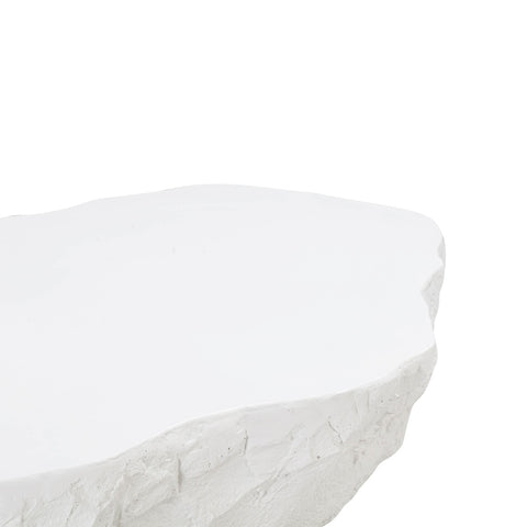 Crag White Concrete Coffee Table Model: TOV-OC54226
