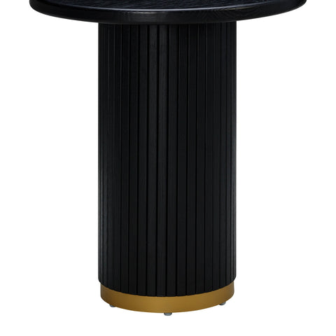 Chelsea Black Oak Entry Table Model: TOV-OC54262