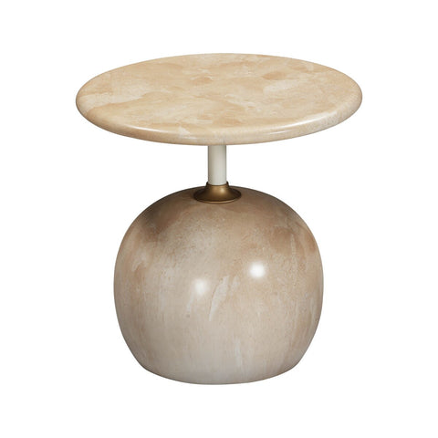 Mire Rose Faux Marble Side Table Model: TOV-OC54288