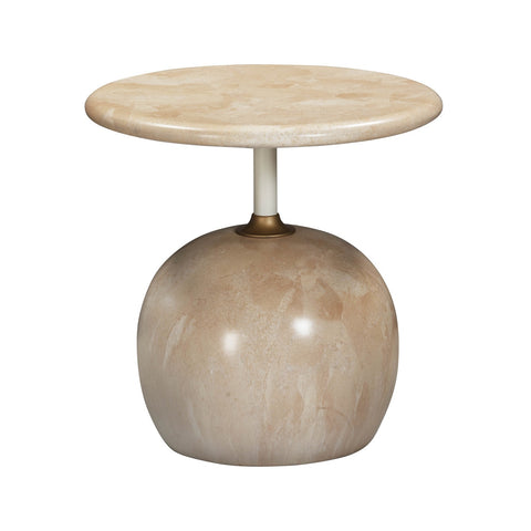Mire Rose Faux Marble Side Table Model: TOV-OC54288