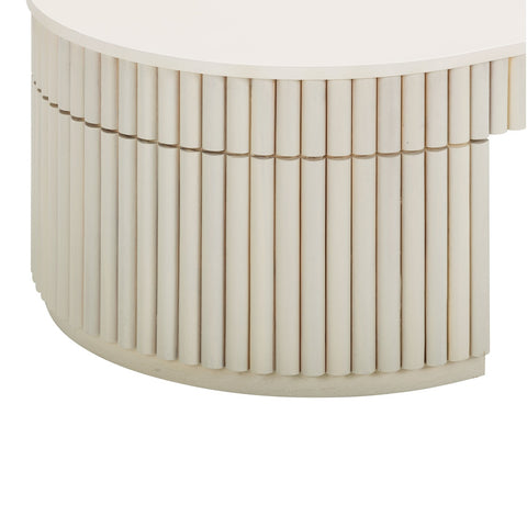 Bella Cream Oval Coffee Table Model: TOV-OC54323