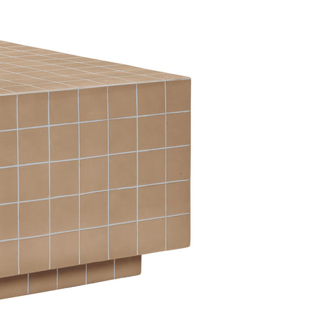 Mixie Taupe Tile Indoor / Outdoor Coffee Table Model: TOV-OC54327