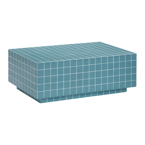 Mixie Blue Tile Indoor / Outdoor Coffee Table Model: TOV-OC54329