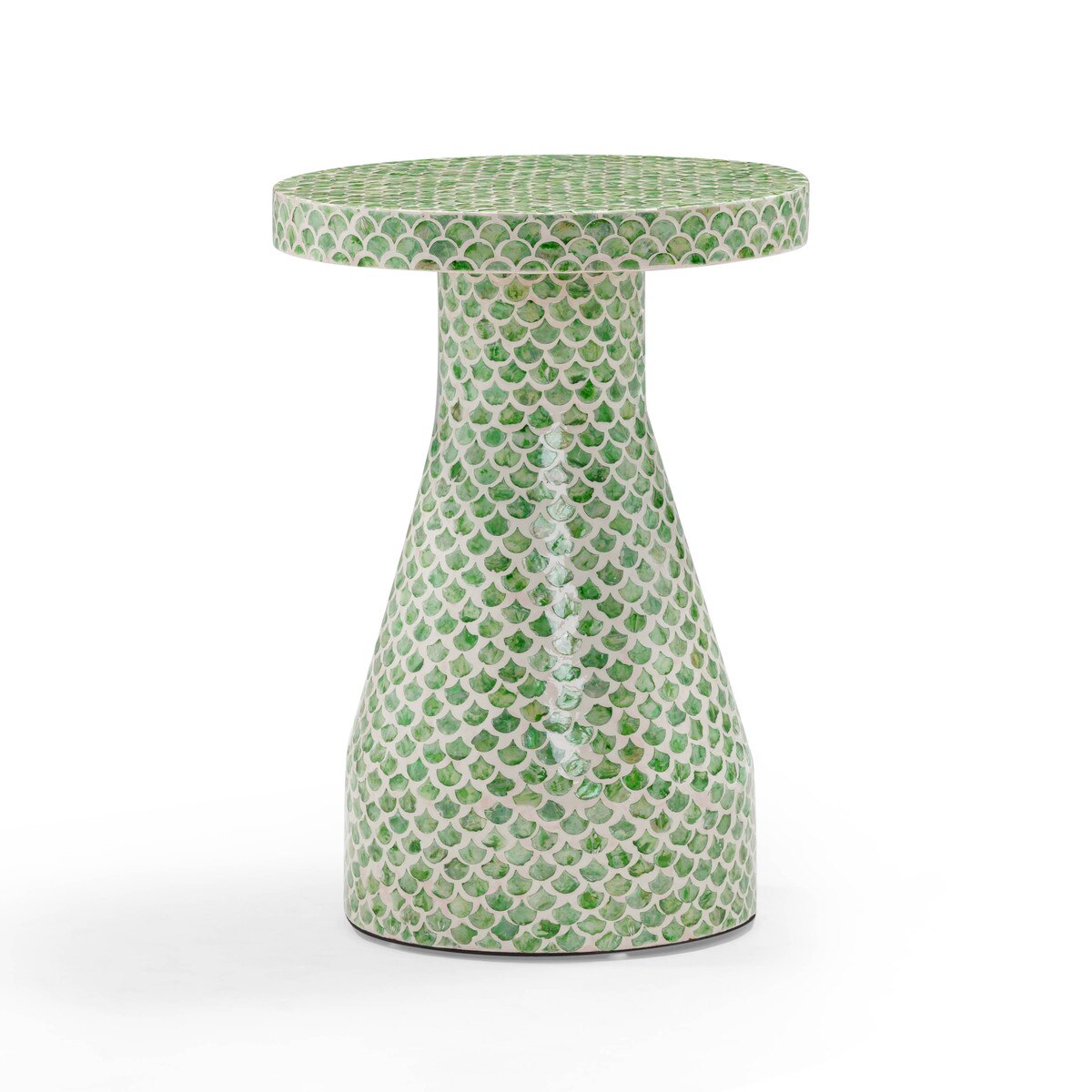 Halio Green Shell Side Table Model: TOV-OC54402