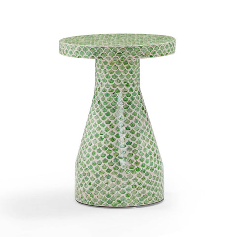 Halio Green Shell Side Table Model: TOV-OC54402