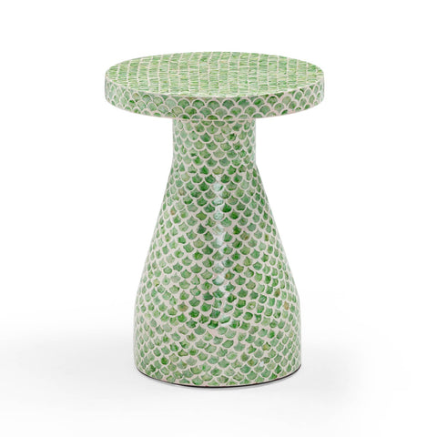 Halio Green Shell Side Table Model: TOV-OC54402