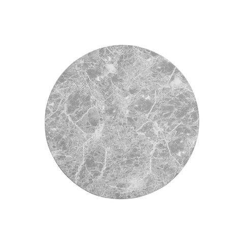 Charra Grey Faux Marble Indoor/Outdoor Side Table Model: TOV-OC54403