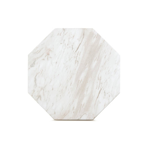 Esme Faux Marble Indoor / Outdoor Round Side Table Model: TOV-OC54415