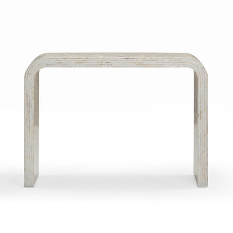 Opus Cream Capiz Shell Console Table Model: TOV-OC54431
