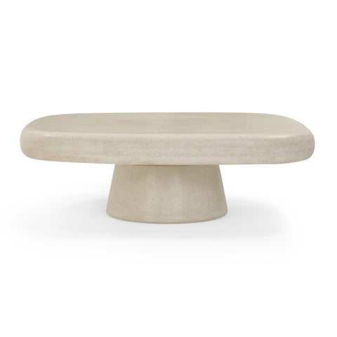 Darial Sandstone Indoor/Outdoor Coffee Table Model: TOV-OC54468