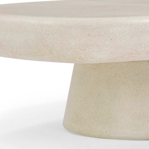 Darial Sandstone Indoor/Outdoor Coffee Table Model: TOV-OC54468