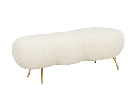 Welsh Faux Shearling Bench Model: TOV-OC6431