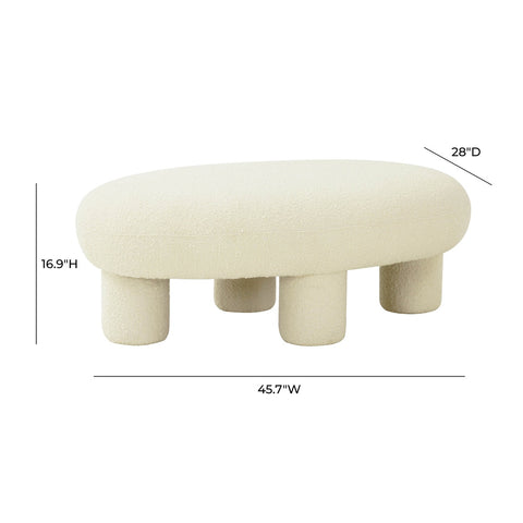 Discus Boucle Ottoman Model: TOV-OC68105