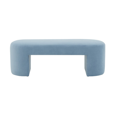 Elena Blue Velvet Bench Model: TOV-OC68639