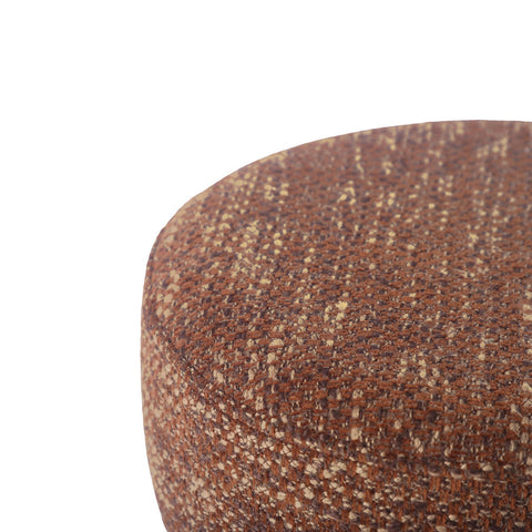 Claire Sedona Brown Nubby Stool Model: TOV-OC68653