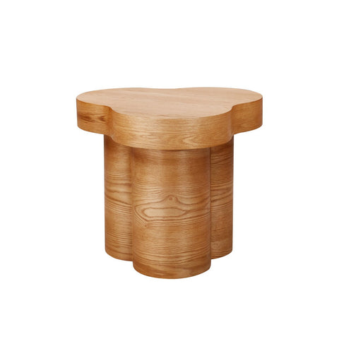 Dora Natural Oak Side Table Model: TOV-OC68683