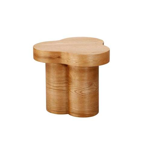 Dora Natural Oak Side Table Model: TOV-OC68683