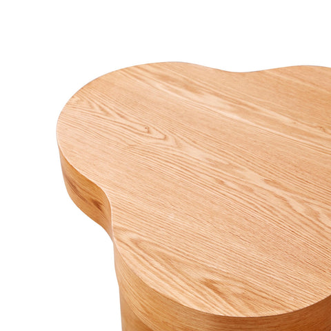 Dora Natural Oak Side Table Model: TOV-OC68683