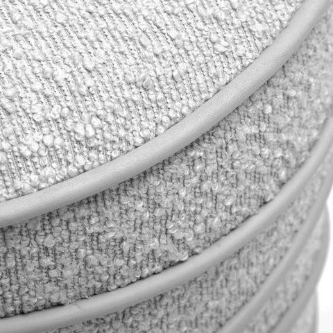 Nero Grey Boucle Ottoman Model: TOV-OC68986