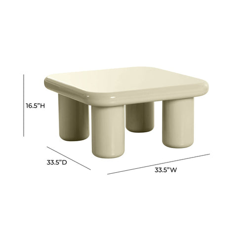 Memphis Cream Coffee Table Model: TOV-OC68994