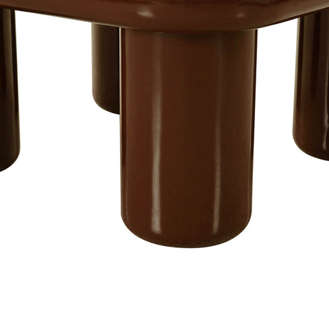 Memphis Chocolate Brown Coffee Table Model: TOV-OC68995